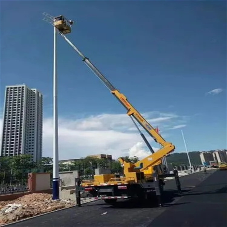 内乡维修路灯的曲臂升降车出租