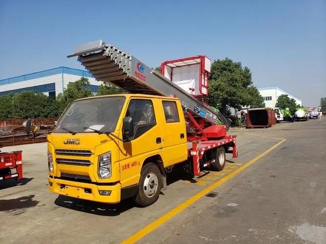 内乡附近云梯车出租 砂石搬运